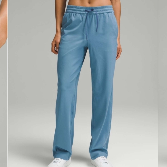 lululemon athletica Pants - Lululemon Straight-Leg Mid-Rise Pant Full Length Luxtreme Womens XL